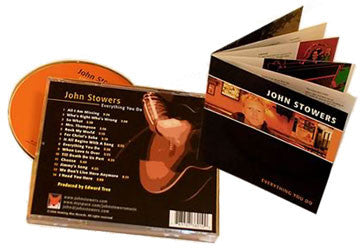 CD Jewel Cases with 12-Page Booklets